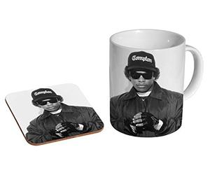 Eazy E NWA Awesome Ceramic Coffee MUG + Coaster Gift Set …