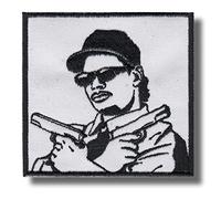 Eazy E Patch Badge Embroidered Iron on Applique
