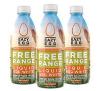 Eazy Egg Free Range Egg Whites Liquid 3 x 1L | Made in The UK from Eggs Free Range | Ambient Storage & 6 Month Shelf Life | for Baking, Shakes, Omele