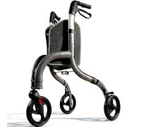 Eazy Elite Tri Walker, Lightweight 3 Wheel Rollator Walker for Seniors Only 4.7KG, Stable Mobility Aid with Adjustable Handles, Compact Frame for Indoor and Outdoor Use