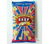 Eazy pop Microwave Popcorn - Sweet & Salted - 85g - (Pack of 4)