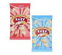Eazy Pop Microwave Popcorns | Magicorn Salted, Sweet & Butter Popcorns Seeds | Popping Pop Corn Kernels for The Vegetarians Family | Perfectly Popped in Minutes (2 Pack, Mixed All)