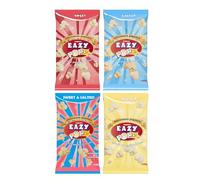 Eazy Pop Microwave Popcorns | Magicorn Salted, Sweet & Butter Popcorns Seeds | Popping Pop Corn Kernels for The Vegetarians Family | Perfectly Popped in Minutes (4 Pack, Mixed All)