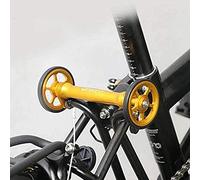 Eazy Wheels Extender for BROMPTON Folding Bicycle GOLD Easy Wheels Extension (Extender Only (No eazy wheels))