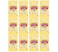 Eazypop Microwave Popcorn Butter Flavour 85g Pack of 12 Vegetarian Light Sharing Maize Snack Sharing Ready in 2-4min with Welari Thank You Card | (12pack) (1020g)