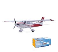 EAZYRC Fms Rc Planes for Beginners Remote Control Airplane for Adults Single-Engine Propeller Airplane 1500MM Cessna 182 Red 6 Channel Hobby Rc Airplanes PNP (No Radio, Battery, Charger) (Red)