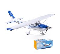 EAZYRC Fms Rc Planes for Beginners Remote Control Airplane for Adults Single-Engine Propeller Airplane 1500MM Cessna 182 Red 6 Channel Hobby Rc Airplanes PNP (No Radio, Battery, Charger) (Blue)