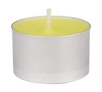 Eazyzap Citronella Tea Light Candles (Pack of 50), Yellow, Indoor & Outdoor Use, 8-Hour Burn Time, Garden Citronella Candles Tabletop, DG211