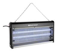 Eazyzap LED Fly Killer 24W 150m2 Coverage, Black & Aluminium