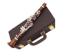 Eb 18-key Professional Clarinet Uses Exquisite And Beautiful Mahogany Body Clarinet Musical Instruments