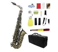 Eb Alto Saxophone Antique Green Professional Woodwind Instrument Key E Flat Sax With Case Musical Instrument Parts