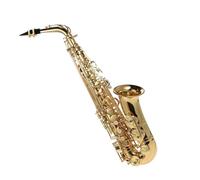 Eb Alto Saxophone Brass Lacquered Gold Woodwind Instrument