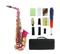 Eb Alto Saxophone Exquisite Carved Quality Woodwind Instrument Brass Sax With Box Musical Instrument Parts