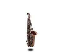 Eb E-flat Alto Saxophone Professional Red Bronze Bend Sax Key Carve Pattern With Case Sax Accessory