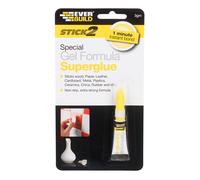Everbuild Stick 2 Superglue Special Gel Formula 3 Gram