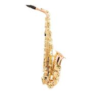 Eb Tune Alto Saxophone Phosphorus Copper Rose Gold Lacquer E Flat Alto Sax Musical Instrument With Case