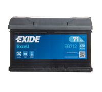 Exide Eb712 Starter Battery 71 Ah