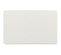 Ebamaz Aluminum Metal Business Cards for Sublimation Print 86X54X0.45mm Tablet Thick Pack of 10PCS (Pearl White, Blank)