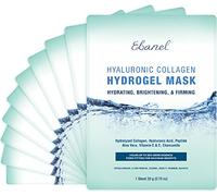 Ebanel Collagen Hydrogel Face Mask, Instant Lightening Facial Mask, Hydrating Facial Mask for Firming, Anti Aging, Anti Wrinkle with Hyaluronic Acid, Peptide, Aloe Vera, Vitamin