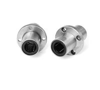 EBAUIWNNV 2pcs Intermediate Round Linear Bearing LMFC8LUU LMFC10LUU LMFC12LUU LMFC16LUU 20 25 30 35LUU(LMFC12L 12X21X57mm)