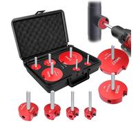 Ebavureur Pvc, Lot De 6 AléSoirs Reamer, AléSoir Tuyau 32 40 50 100, Outil D'AléSage Filetage Tuyaux D'Eau, Pipe Cure Pvc Plomberie Coffret