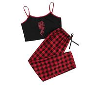 EBayin Punk Pajama Sets Sexy Sling Dragon Animal Print Women Gothic Sleepwear Lingerie Underwear Female Homewear Summer Pajamas Femme