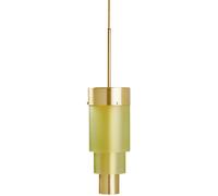 EBB & FLOW - A-spire Pendant, Brass / Sanded Olive - Brass