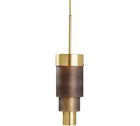 EBB & FLOW - A-spire Pendant, Brass / Sanded Smokey Grey - Brass