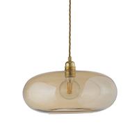 EBB & FLOW Horizon ceiling lamp Ø 36 cm golden smoke