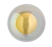 EBB & FLOW Horizon Surface wall light, clear, glass, Ø 21 cm