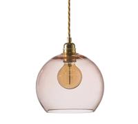 EBB & FLOW Rowan pendant lamp M, Ø 22 cm bright coral