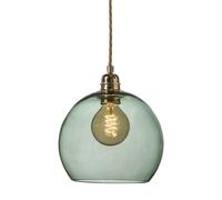 EBB & FLOW Rowan pendant lamp M, Ø 22 cm forest green