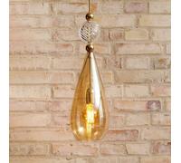 EBB & FLOW Smykke L gold gold-smoke crystal swirl