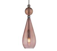 EBB & FLOW Smykke pendant light silver, rose brown