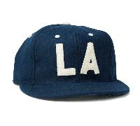 Ebbets Field Flannels LA Angels 1954 - Navy - EFLA-NVY Colour: NAVY, S