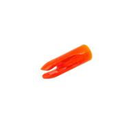 EBBQ FinFinder Raider Replacement Nocks (6-Pack), 5/16-Inch, Orange