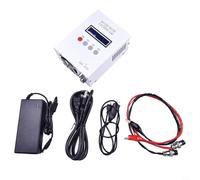EBC-A20 Battery Capacity Tester Digital LCD Display 5A Charging 20A Discharge Meter With PC Software Control For Lithium Battery Testing 4 Wire Sensing 85W Max Power (A)