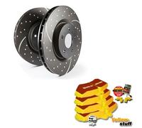EBC B08 Brake Kit Rear Pads Discs For Mercedes-Benz CLK (A209)