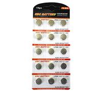 EBC Battery Multi-Pack LR44 AG13 Premium Alkaline 1.5 Volt Non Rechargeable Round Button Cell Batteries for Watches Clocks Remotes Games Controllers Toys & Electronic Devices