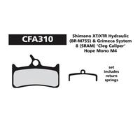 EBC Brake Disc Brake Pads - Standard - Green / FA310 - Hope Mono/Tech M4