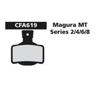 EBC Brake Disc Brake Pads - Standard - Green / FA619 - Magura MT 2/4/6/8