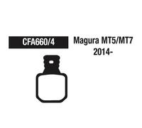 EBC Brake Disc Brake Pads - Standard - Green / Magura MT5 / MT7 2014