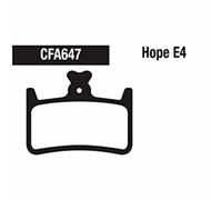 EBC Brake Disc Brake Pads - Standard - Red / FA647R - Hope E4