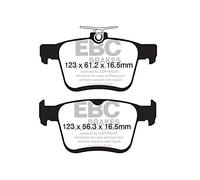 EBC Brake DP42153R Road and Trackday Yellowstuff 4000 Series Brake Pad