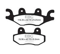 EBC BRAKE PAD FA-R SERIES SINTERED METAL CECTEK ESTOC 500 EFI 2x4 FA484R