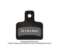 EBC Brake Pads (5) Rear Left for Scorpa Raidster 660 Small Friction Area 2007