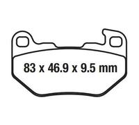 Ebc Fa760 Brake Pads Grey