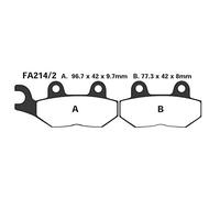 EBC Brake Pads FA214/2