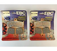 EBC BRAKE PADS FA249HH 2 PACKS OF DOUBLE H SINTERED BRAKE PADS