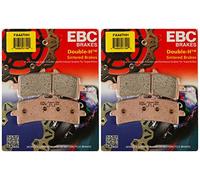 EBC Brake Pads, FA447HH, Metal, Front, Motorcycle, Sintered, ECE R90 - 2 Packs